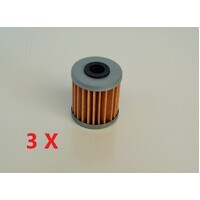 3 x OIL FILTER FOR BETA KAWASAKI SUZUKI 207 OIL FILTER MOTORCYCLE - (see description full list)