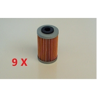 9 X OIL FILTER FOR OIL FILTER BETA 250RR 400RR 450RR 525RR 2005 2006 2007 2008 2009 1ST FILTER